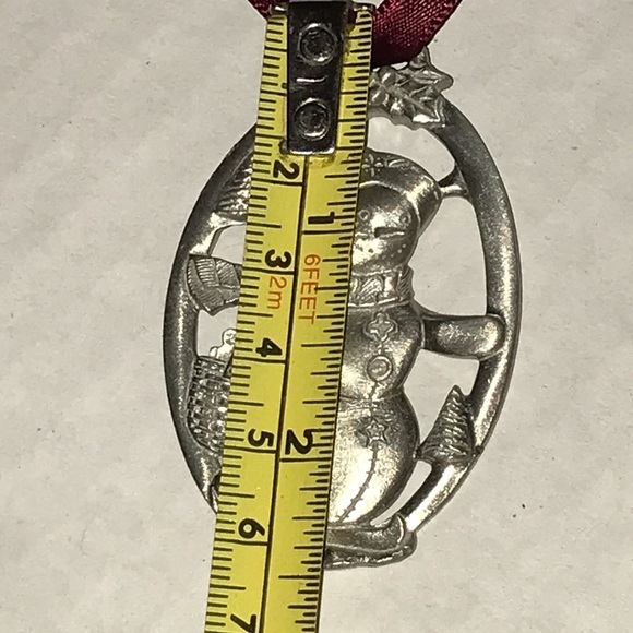 Longaberger 1999‎ Pewter Christmas Ornaments - Picture 9 of 9